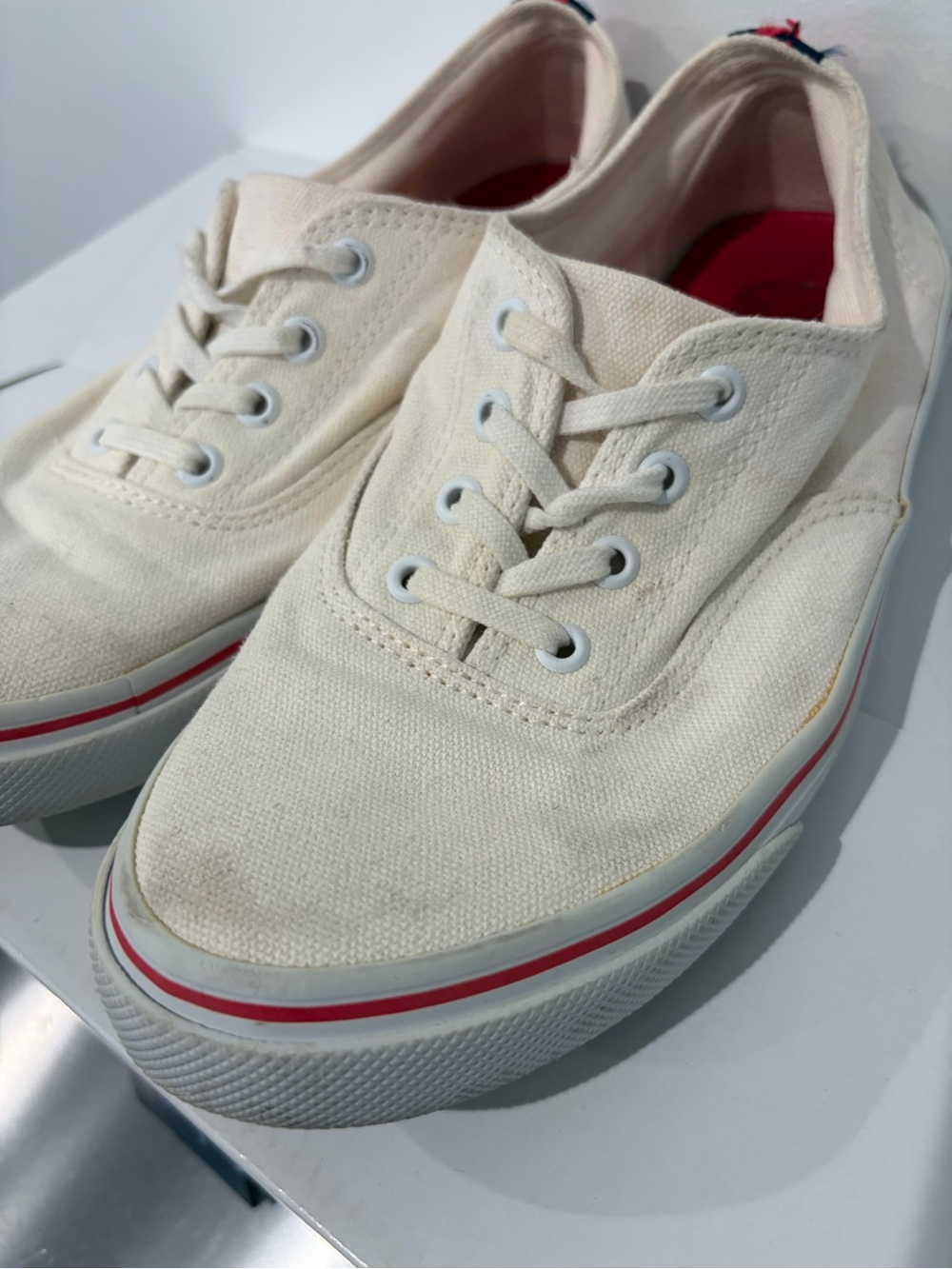 Tory Burch Murray Canvas Sneakers - Size 8 - Picture 3 of 9